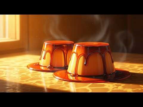 A Misty Autumn Night | Sticky Toffee Pudding | Ghibli Style ASMR Inspired Slow Living