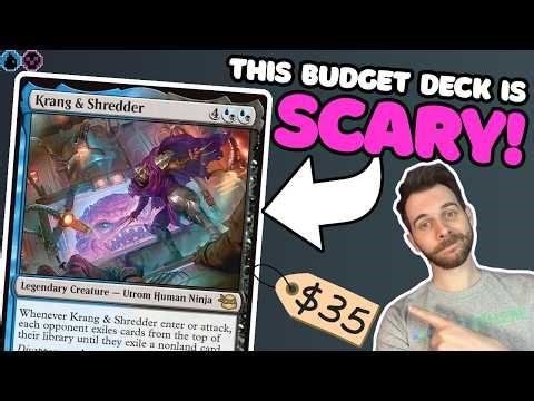 This $35 Krang & Shredder Deck is SCARY! | Build Jimmy Wong's Game Knights Commander on a Budget