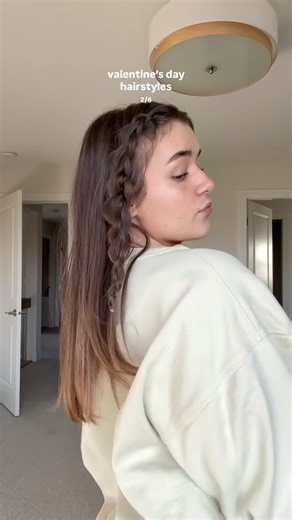 Brooklyn Summer | if I had little bows or ribbon I’d stick them at the end of each braid!! SO cute!!🩷🎀 #Hairstyles #braid #hair | Instagram