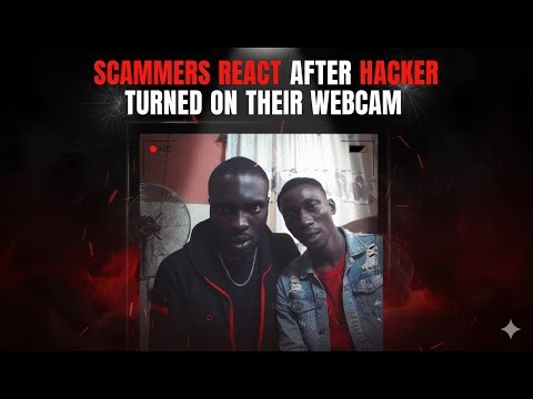 Scammers React After HACKER Turned ON Their Webcam