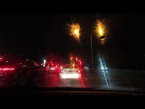 Melbourne Rainy Night Drive | Southeast Suburbs 4K Video | Video No.05