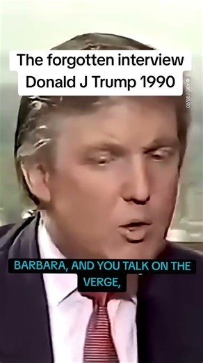 Barbara Walters - Donald J Trump Interview 1990 #donaldtrump #potus