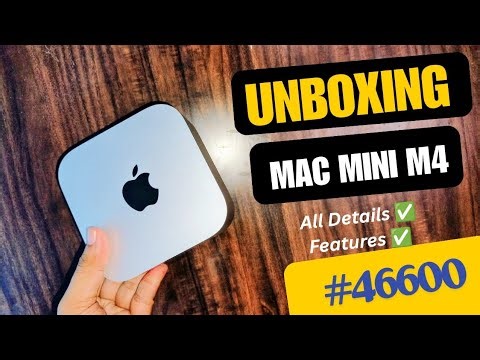 Mac Mini M4 Unboxing Video #unboxing #gadgets