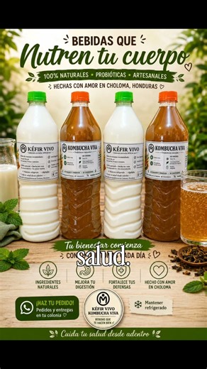 Kefir grains –🍹 Kombucha