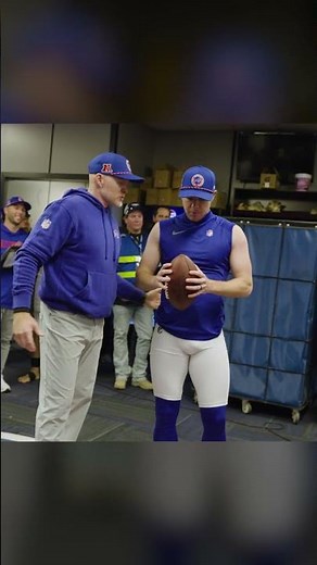 Tyler Bass Gets Emotional After Kicking Game Winning Field Goal Against The Dolphins #NFL #Shorts