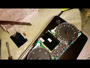 Changer un afficheur kilometrique des compteur Volkswagen