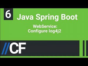 Java Spring Boot - Web Service 6: Log4j2 Properties Configuration Example - Logging to File