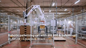 2.4K views · 111 reactions | Using #ABB's #collaborative #palletizing...
