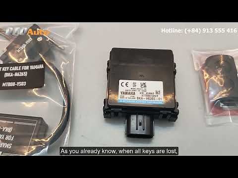 SMART KEY PROGRAMMING FOR NEW GENERATION YAMAHA MOTORCYCLES WITH SCU BKA H6265 2024–2025