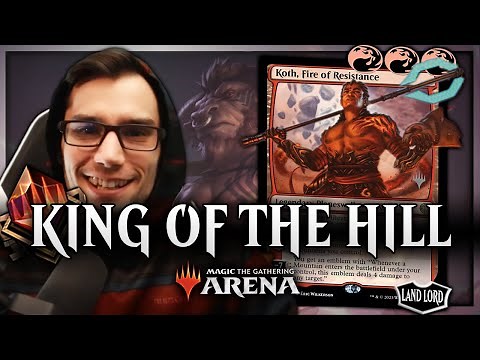 🔥🔥🔥 Koth, Fire of Resistance: A Devastating Red Deck for MTG Arena