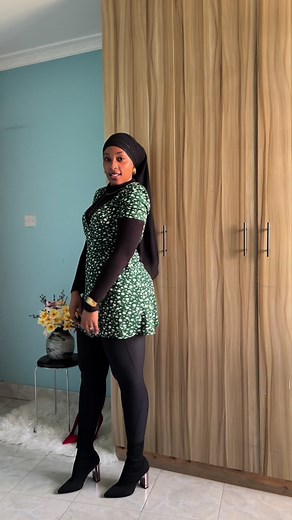 Layering a Skater Dress for Holiday Fashion