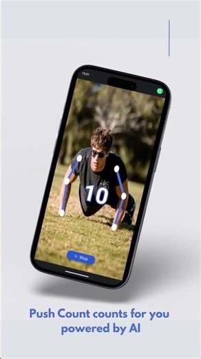 [🇪🇳] Push Count: AI Push-Ups Counter #pushups #pushupchallenge