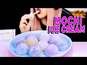 ASMR MOCHI ICE CREAM *STICKY Eating Sounds* 먹방