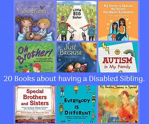 23 Best Books for Siblings of Special Needs Children (parent recommended!)