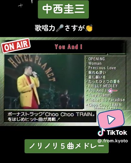 中西圭三５曲メドレー✨ 日本を代表する名プロデューサー #90年代名曲 #懐かしい曲 #JPOP #チューチュートレイン