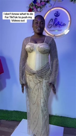 TikTok please push my video out #gloriafashion #ondofashiondesigner #fyp