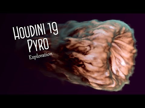 Houdini 19: Pyro exploration and Beginner setup