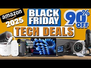 Still Massive 90% Off! Top 50 Amazon Black Friday Tech Deals 2025