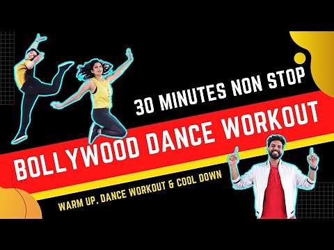 30 Mins Non Stop Bollywood Dance Workout at Home | 🔥Burn Belly Fat 🔥| FITNESS DANCE With RAHUL