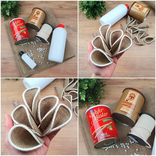 2.2M views · 19K reactions | A wonderful and practical DIY project video that can be made with Jute fabric and waste box | DIY Vakti | Facebook