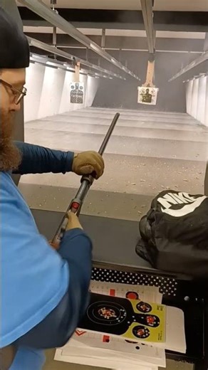 Ithaca 37 Home Defense Model With 30" Featherlite Barrel And Carlson's Buckshot Choke