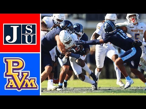Jackson State vs Prairie View A&M Highlights | 2025 FCS Football SWAC Championship