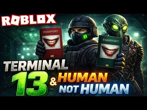 🔥 ROBLOX TERMINAL 13 HUMAN OR IMPOSTER | SCARY & MYSTERIOUS🔥#roblox #trending #horror #gamingvideo
