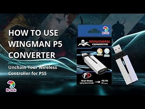 Tutorial Video【Wingman P5】Wireless Converter for PS5