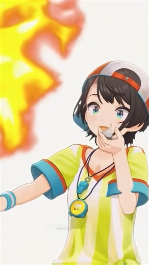 でんじろう先生と人間火炎放射器スバル【大空スバル】