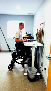 Meet Daniel - one of the talented engineers on the Zeen team. Daniel’s favorite feature of the Zeen is Barstool Mode, because it allows users to lift their seat height for high-top tables, standing desks, and face-to-face conversations. Whether you’re working, dining, or simply staying connected, the Zeen adapts to your life and helps you stay comfortable, upright, and in the moment. 📩 Want to learn how the Zeen could fit into your day? Email us at info@gozeen.com or call (833) 367-9336. #gozee