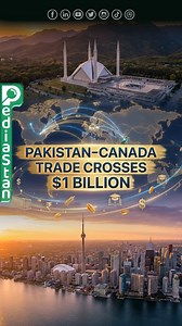 Bilateral trade between Pakistan and Canada has now surpassed the $1 billion annual mark, marking a major milestone in economic engagement between the two countries. The figure reflects more than a threefold increase from around $300 million in 2012, driven by stronger agrifood exports, educational partnerships, and growing presence of Canadian consumer brands in Pakistan. Both governments and business councils have worked to resolve regulatory barriers, particularly in agriculture, enabling lar