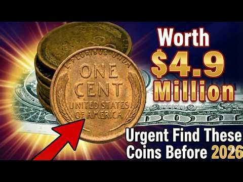 These 5 Wheat Pennies Are Shockingly Valuable — Do You Have One?