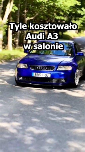 Tyle kosztowało Audi A3 w salonie #motoryzacja #audi #ciekawostki #A3