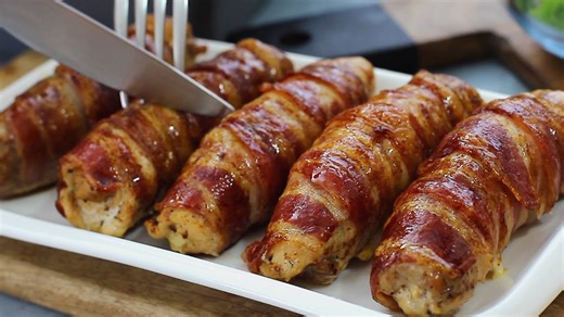 Tasty Juicy Pork Fillet Stuffed with Flavor – The Ultimate Dish to WOW Your Guests