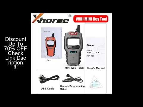 Xhorse VVDI MINI Key Tool Remote Programmer Free With Renew Cable Global Version