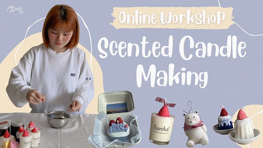 Learn Scented Candle Making with a KCCA-Certified Instructor | Online Workshop
