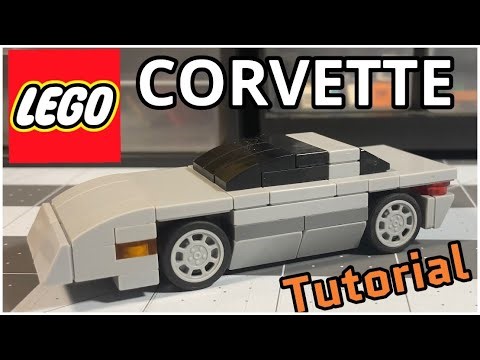 LEGO Sports Car - C4 Corvette Tutorial (1980’s)