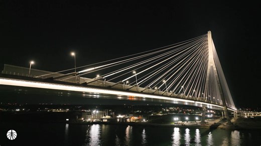 151K views · 2.8K reactions |  Take a look at #GordieHoweBridge. Testing continues for the nearly 5,000 LED white lights that amplify the timeless and elegant design features such as the long main span, the massive towers and the 216 stay cables. #GordieLightsUp #Windsor #Detroit #Ontario #Michigan #Canada #USA #Infrastructure | Gordie Howe International Bridge | Facebook