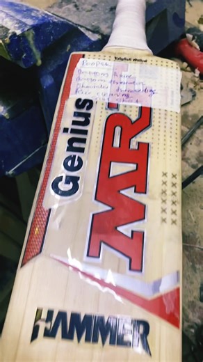 354 MRF Hammer Bat Repaired & Reborn by Zayan Sports🛠️🏏 #MRFHammer #BatRepair #ZayanSports #shorts