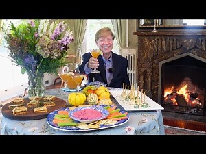 Easy Autumn Cocktail Party | Make Ahead Recipes | Autumn Leaf Cocktail