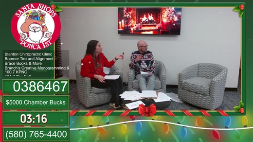 Santa Buck Giveaway!!!!! | Ponca City Area Chamber of Commerce