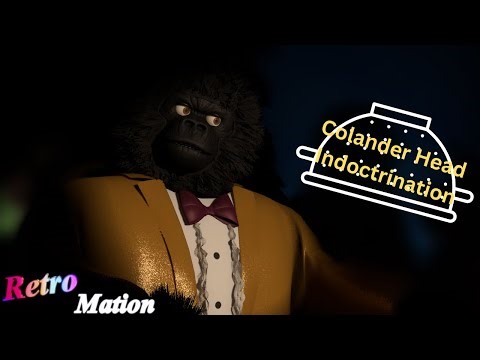 Colander Head Indoctrination | RetroMation