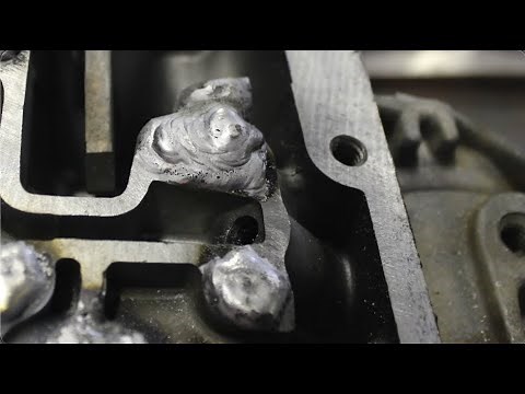 CAST ALUMINUM - A BASIC LESSON IN TIG WELDING IT