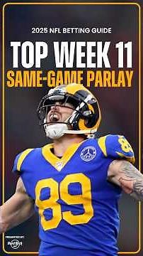 Our Favorite +230 NFL Parlay for Week 11! #shorts