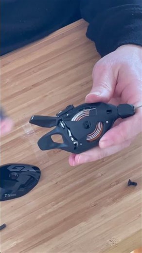 How to Remove shift Wire from a SRAM 7-speed Trigger #mtb #sram #ytshorts #workshop #bikegarage