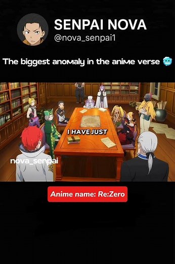 The biggest anomaly in the anime verse