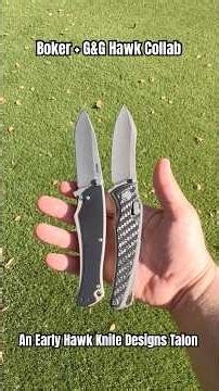 G&G Hawk Designed A Boker?! #knifecommunity #edcknife #knifelife #edc #bokerknives #hawkknifedesigns