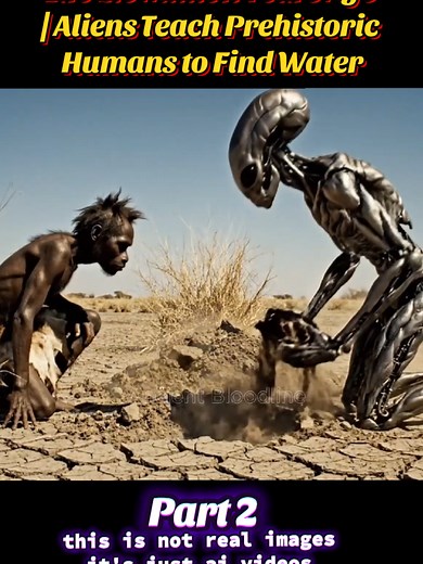 Life 2.6 Million Years Ago | Aliens Teach Prehistoric Humans to Find Water Step into a drought-stricken African savanna where survival hangs by a thread and every footprint crosses cracked earth and bone-dry riverbeds. This documentary-style journey follows an early human pushed to the edge by thirst, predators, and relentless heat—until an unknown presence from the sky intervenes, turning a simple struggle into a mysterious field experiment. Watch how fear, curiosity, and learned behavior colli
