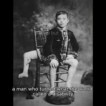 He was born with three legs and told he'd never fit in... but he became America's most beloved circus star, raised four kids, and proved that 'different' means extraordinary. #ThreeLeggedMan #CircusHistory | Weird but True