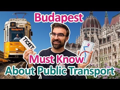 EVERYTHING about BUDAPEST PUBLIC TRANSPORT you MUST KNOW! | Hungary Travel Guide